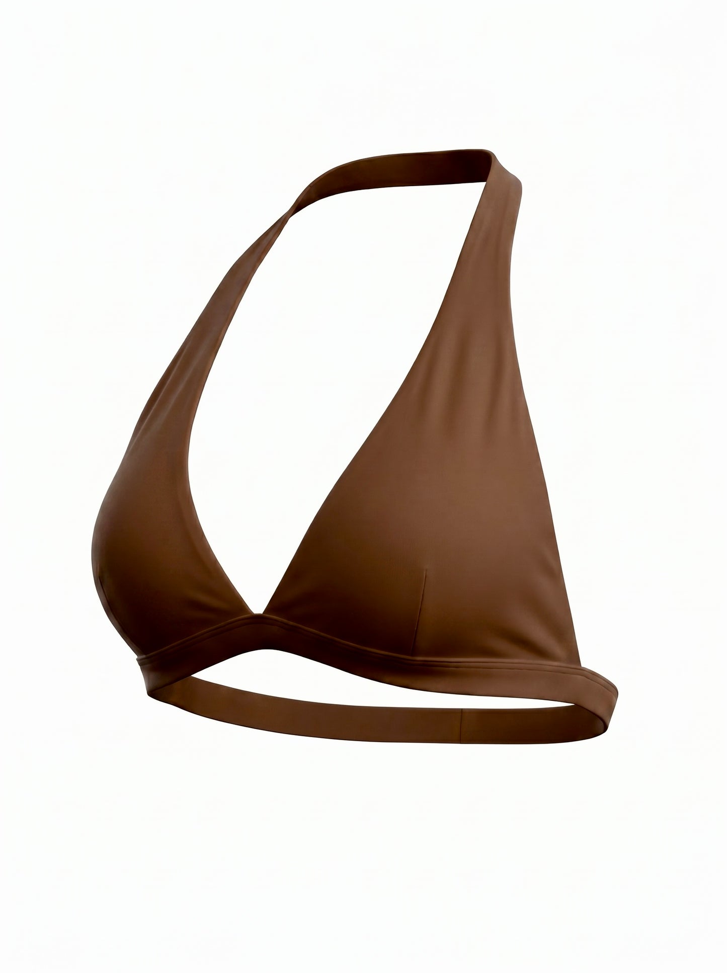 Aura Halter Bra / Brown