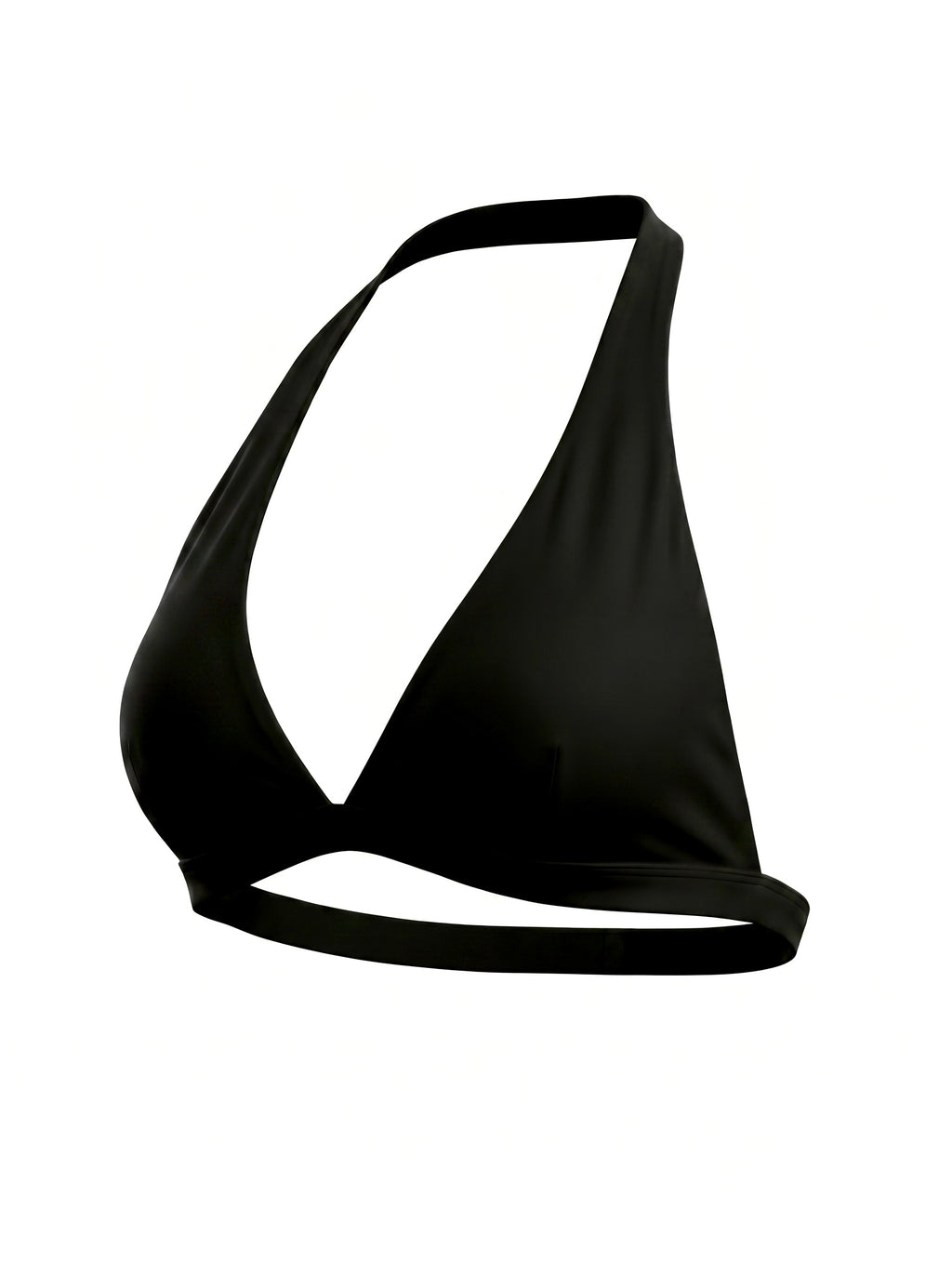 Aura Halter Bra / Black