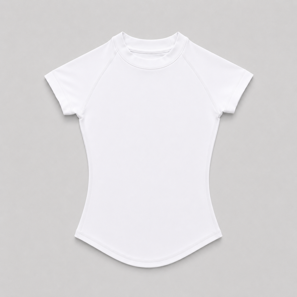 Sculpt Tee / White