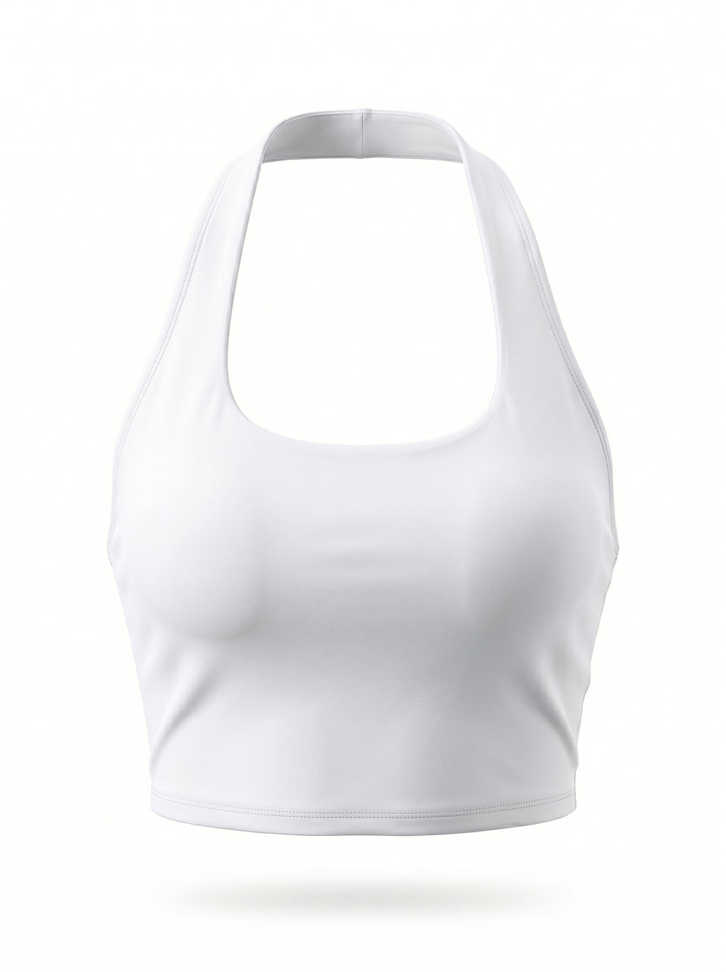 Sculpt Halter / White