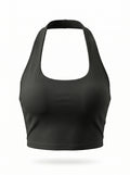 Sculpt Halter / Black