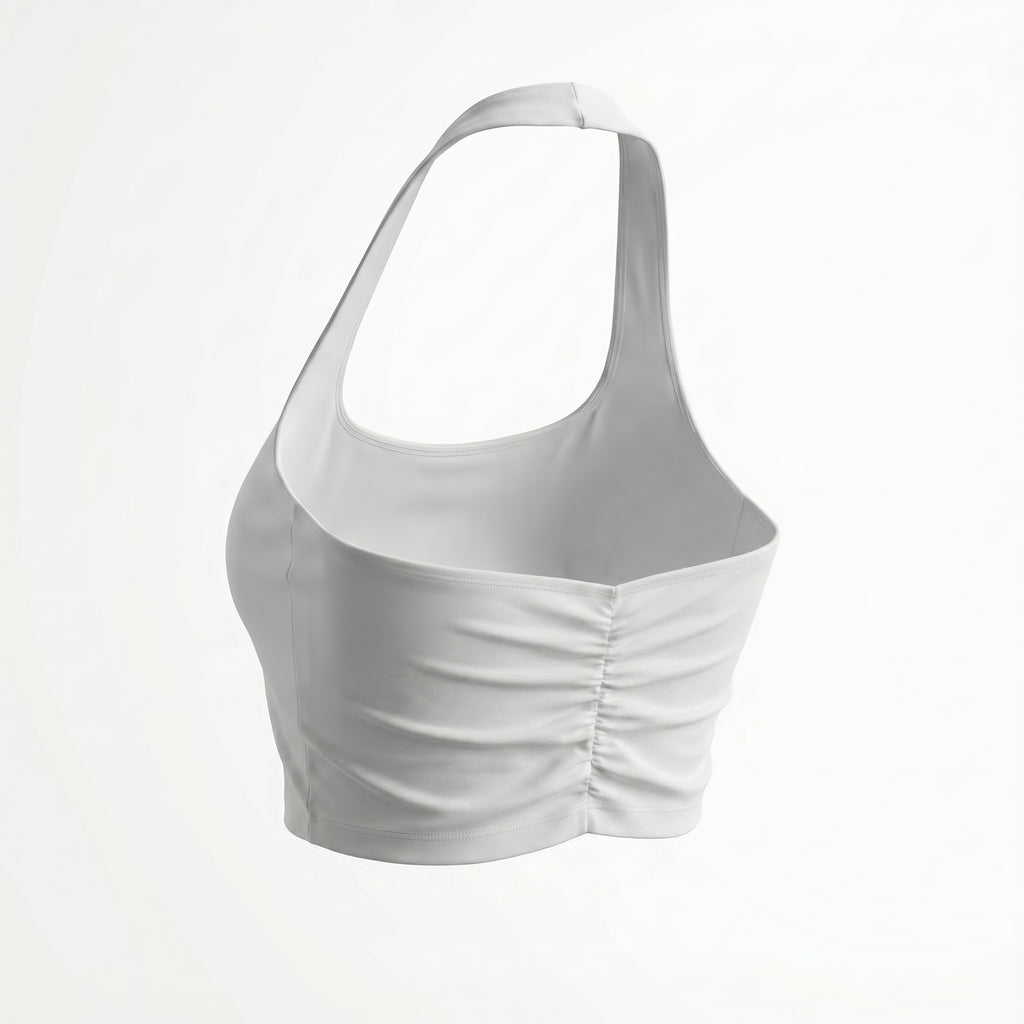 Sculpt Halter / White