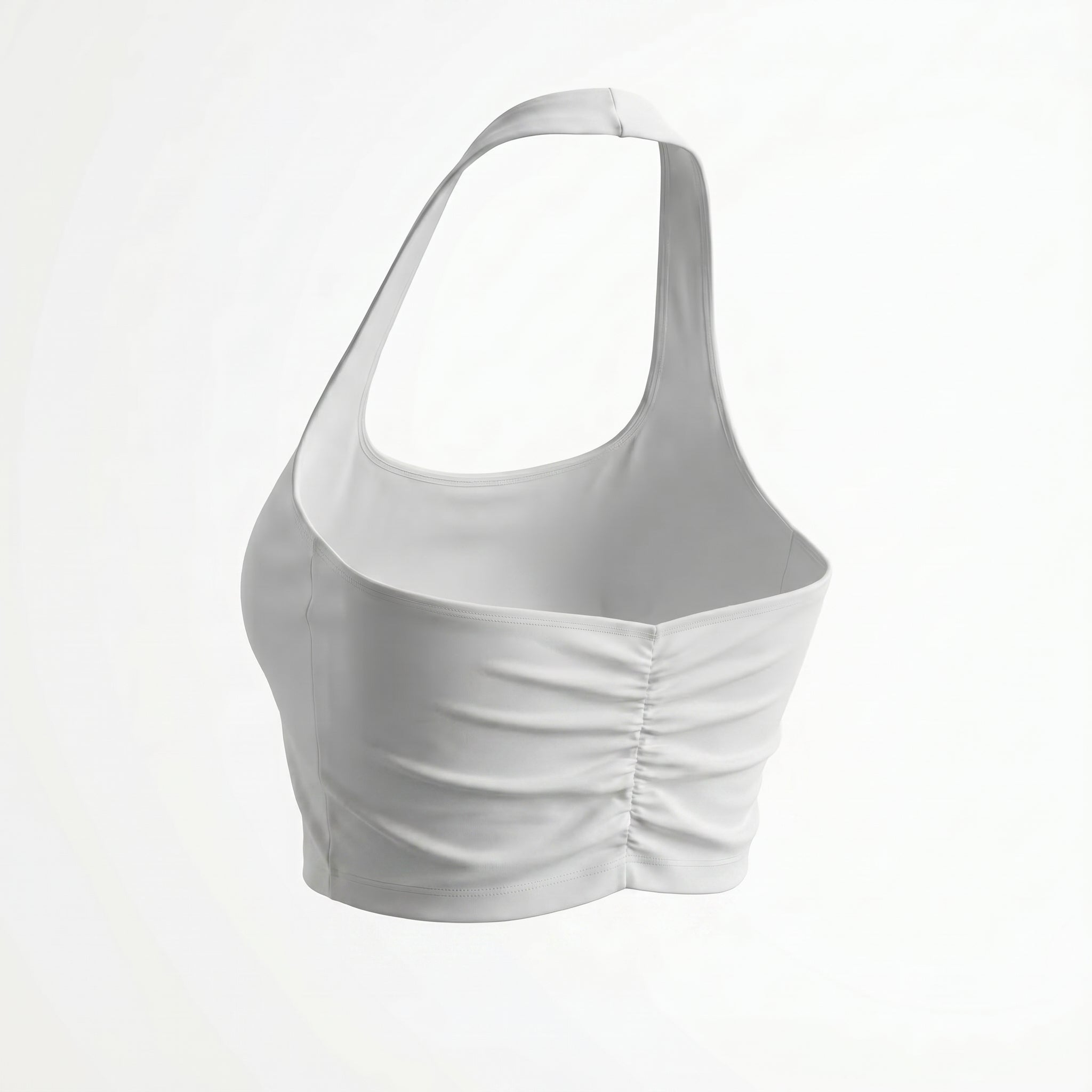 Sculpt Halter / White