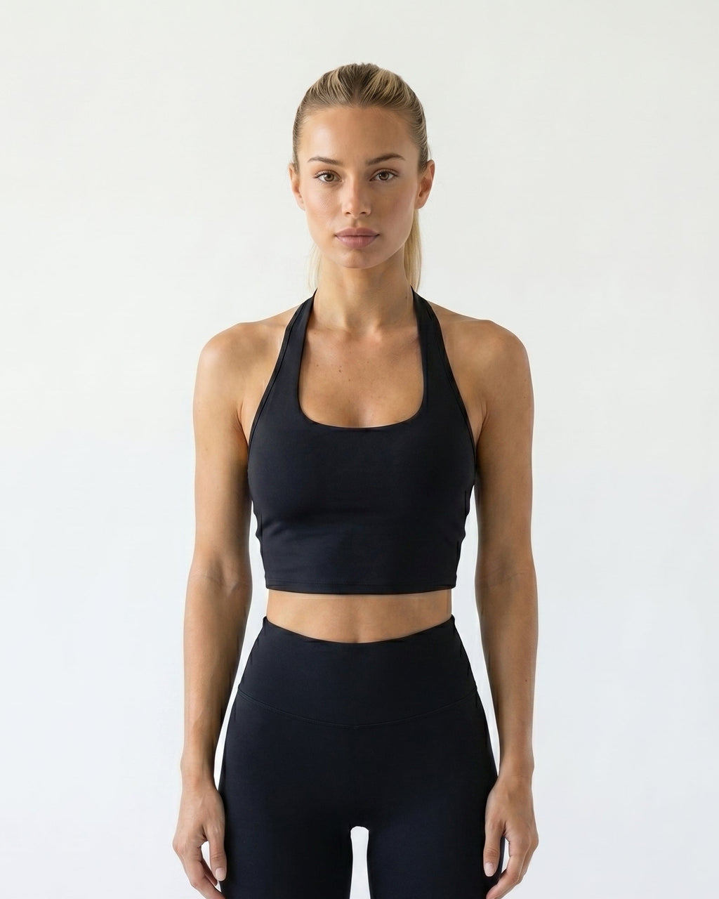 Sculpt Halter / Black