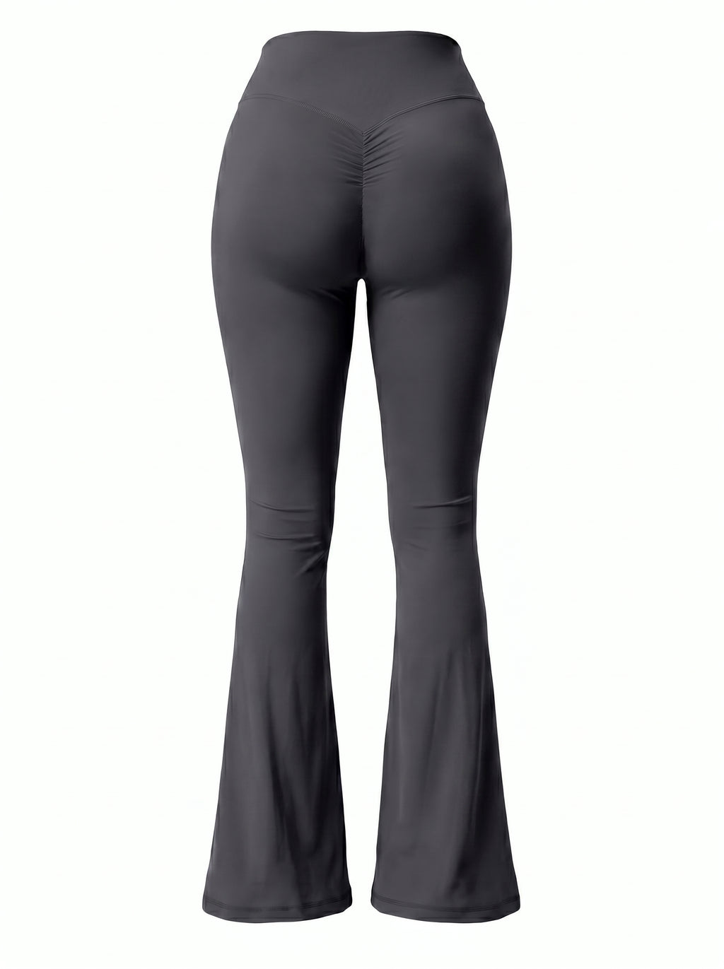 High Waist Flare leggings / Gray