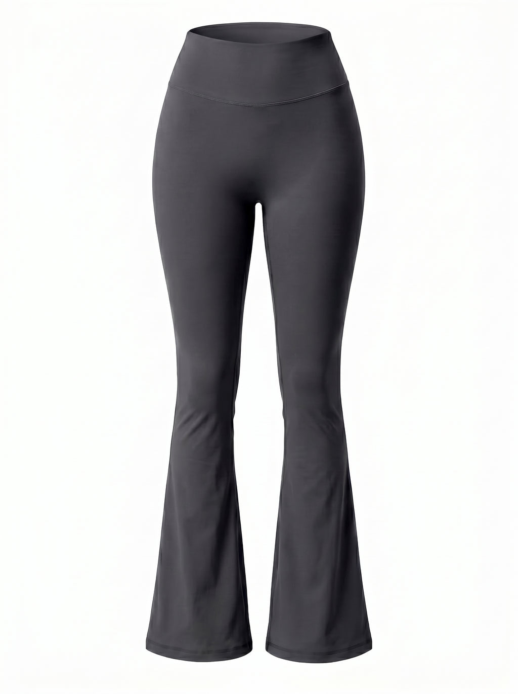 High Waist Flare leggings / Gray