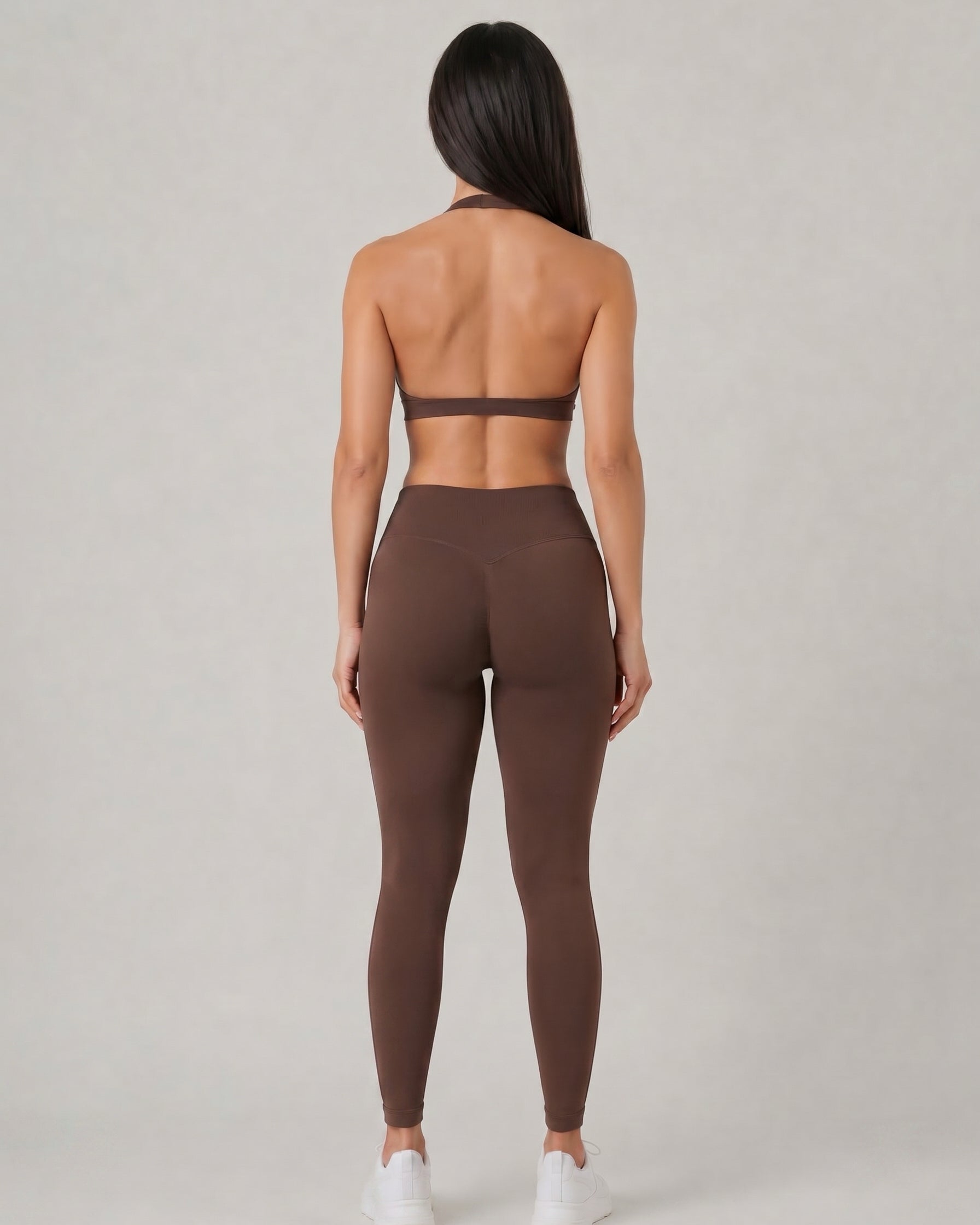 Aura Leggings / Brown