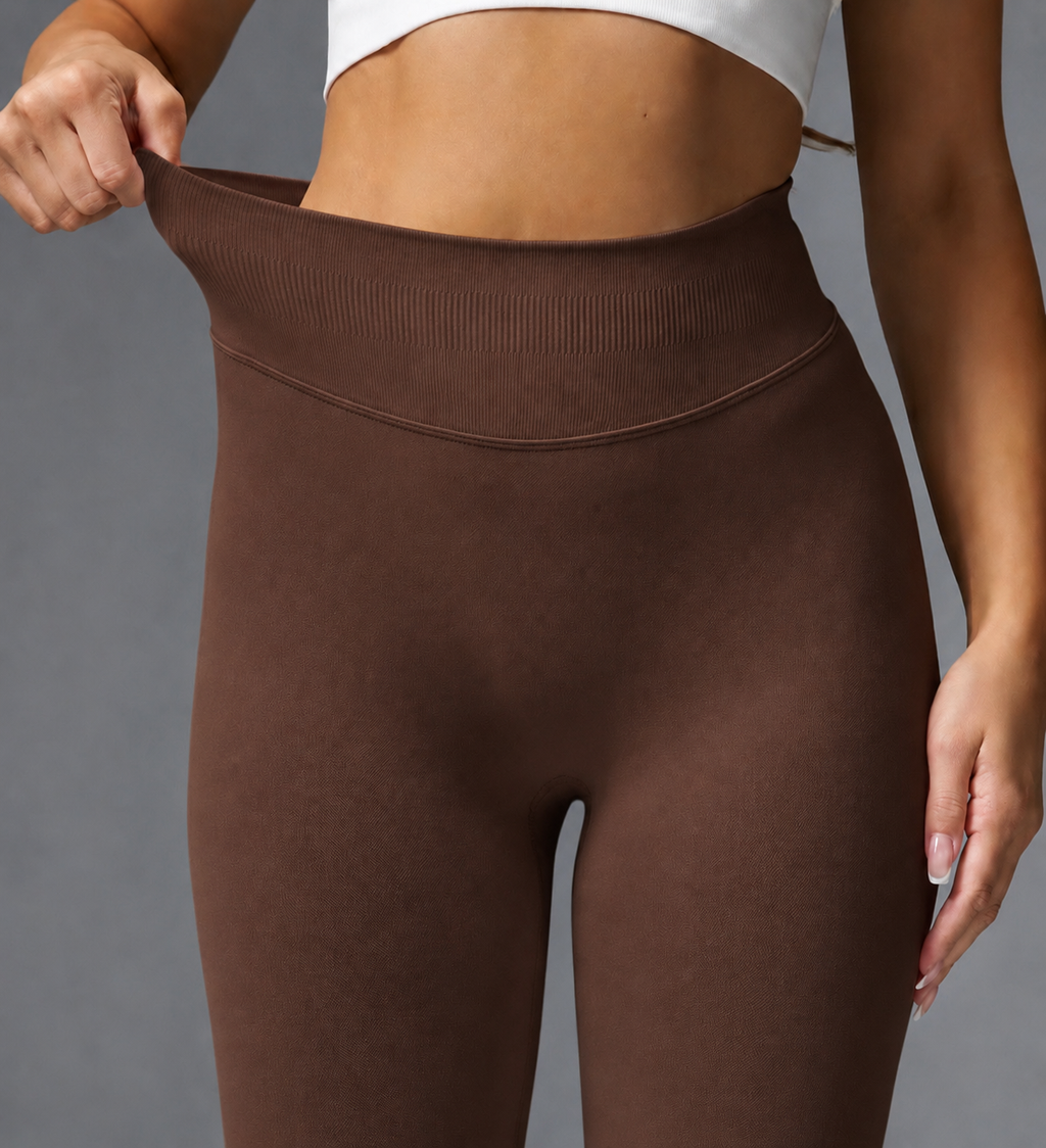 Aura Leggings / Brown