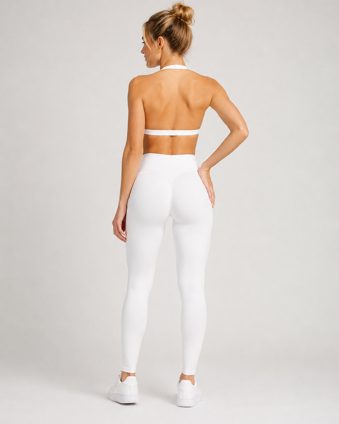 Aura leggings / White